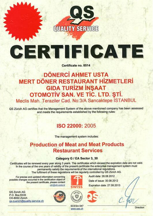QS Belgesi